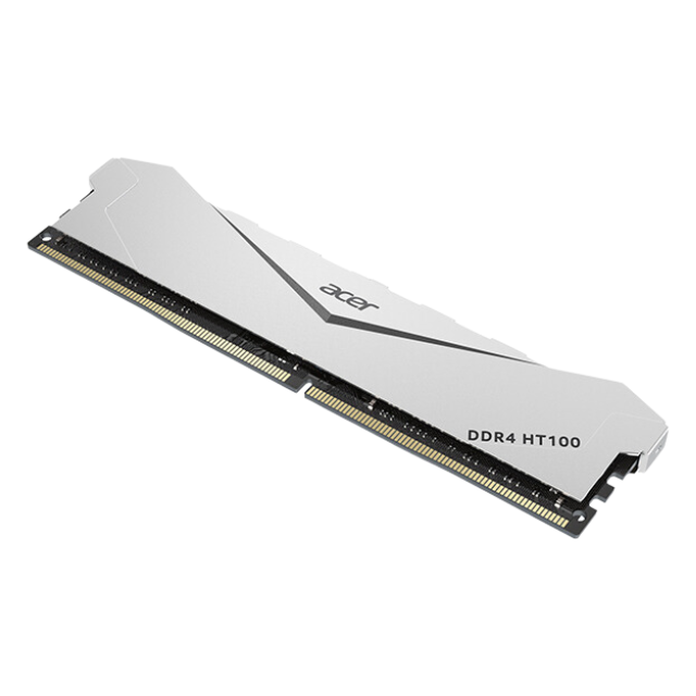 Memoria RAM Acer HT100 DDR4 / 3200MHz / 8GB / Non-ECC / CL18 / XMP / Plata / BL.9BWWA.234