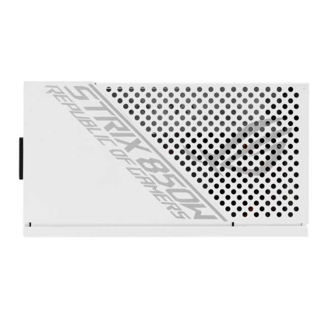 Fuente de poder Asus ROG Strix 850W WHITE / 80 Plus Gold Full Modular / ROG-STRIX-850W-WHITE