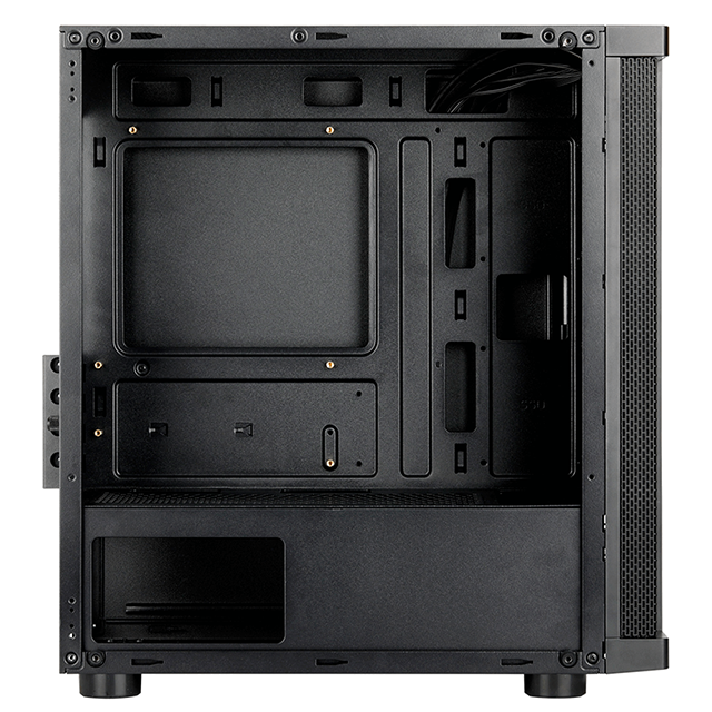 Gabinete Munfrost BAMBU / Cristal templado / ARGB Sync / Controlador de ventiladores / Micro ATX - Mini ITX / 1 Ventilador ARGB incluido