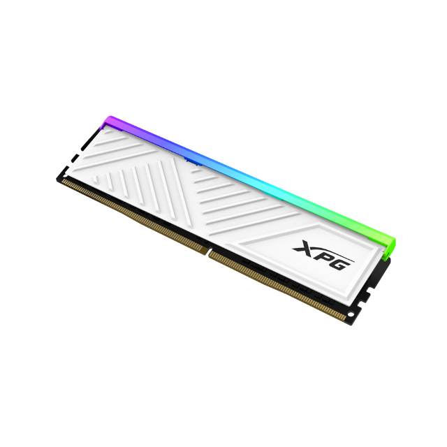 Memoria RAM XPG Spectrix D35G RGB DDR4 / 3200MHz / 8GB / Non-ECC / CL16 / XMP / White / AX4U32008G16A-SWHD35G