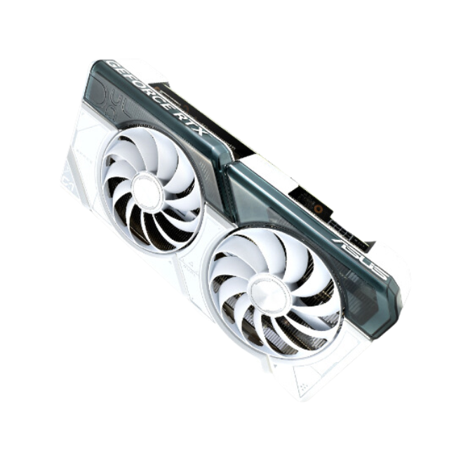 Tarjeta de Video Nvidia GeForce RTX 4070 DUAL-RTX4070-O12G-WHITE / PCIe 4.0 / 12 GB GDDR6X / DLSS 3 / HDMI 2.1 / DisplayPort 1.4a / Ventilador Axial-Tech / tecnología 0dB / DUAL-RTX4070-O12G-WHITE