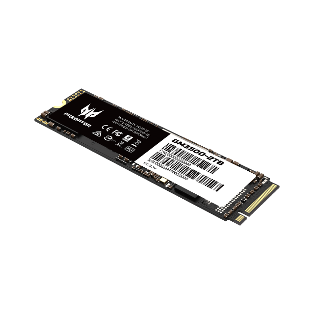 Unidad de Estado Sólido SSD Acer Predator GM3500 NVMe / 2TB / PCI Express 3.0 / M.2 / BL.9BWWR.103