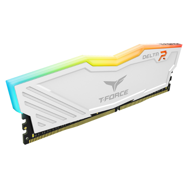 it Memoria RAM Team Group T-Force Delta RGB White DDR4 / 3200MHz / 32GB (2 x 16GB) Non-ECC / CL16 / XMP / TF4D432G3200HC16FDC01