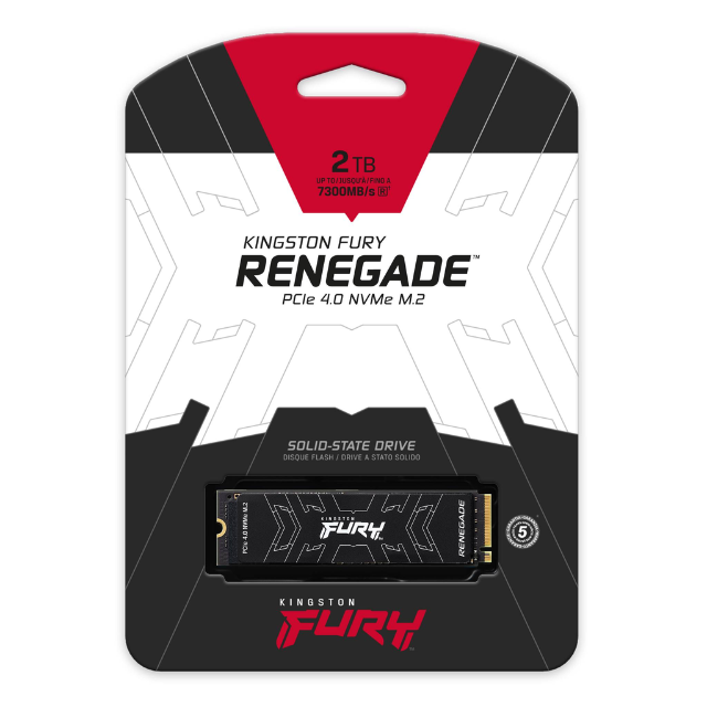 SSD Kingston FURY Renegade NVMe / 2TB / PCI Express 4.0 / M.2 / SFYRDK/2000G 