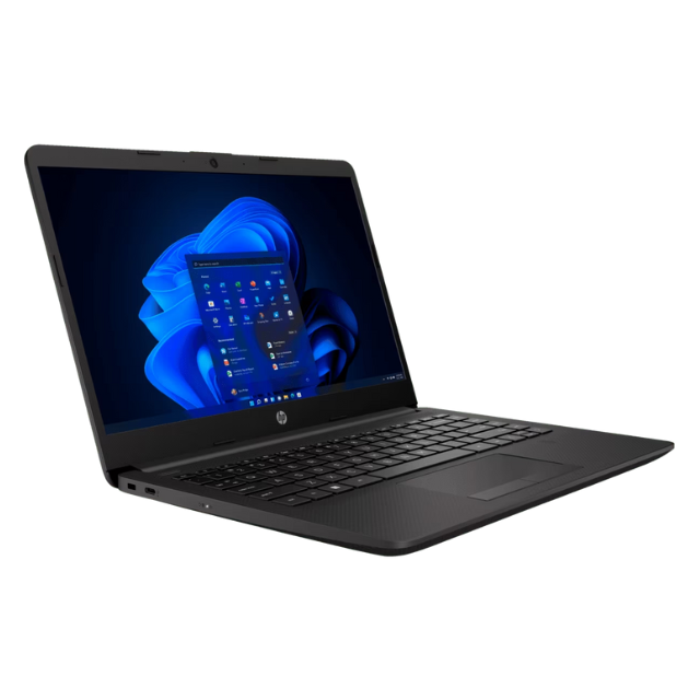 Laptop HP 240 G9 / Intel Core I5-1235U / 8GB RAM DDR4 / 256GB SSD / Pantalla 14" 1366x768 / Teclado en español / W11 Home Single Language / Incluye mochila y mouse de regalo