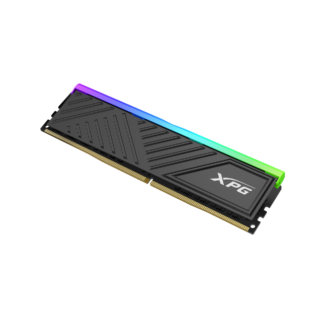 Memoria RAM XPG Spectrix D35G RGB DDR4 / 3200MHz / 16GB / Non-ECC / CL16 / XMP / Black / AX4U320016G16A-SBKD35G