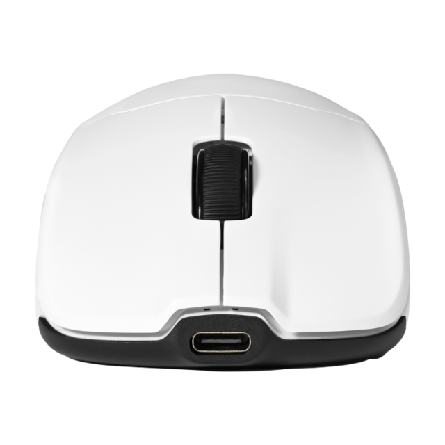 Mouse Gamer Inalámbrico Game Factor MOW 800 / 26,000DPI / Blanco / Pixart 3395 IC / Iluminación RGB / MOW800-WH