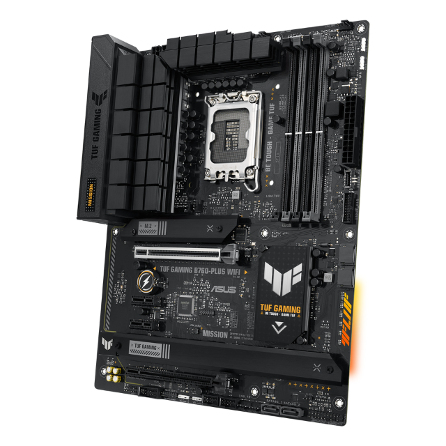 Tarjeta Madre ASUS ATX TUF GAMING B760-PLUS WIFI / Socket LGA1700 / Intel B760 / HDMI / Up To 128GB DDR5 / B760-PLUS WIFI