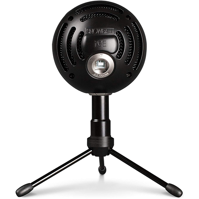 Microfono para Streaming Calidad Estudio / Blue Snowball Cardioide Black / 988-000067/ gamerdays