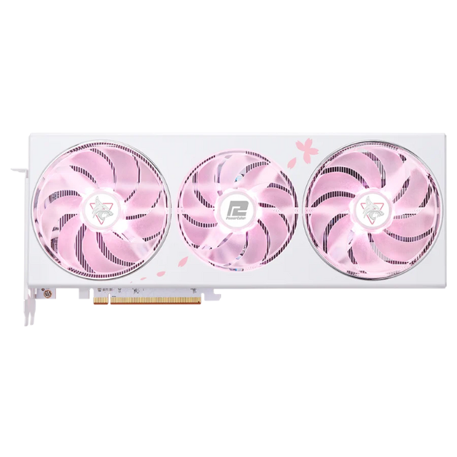 Tarjeta de Video PowerColor Hellhound Sakura / AMD Radeon RX7800XT / 16GB GDDR6 / 256-bit / DirectX® Support X12 / Special Edition