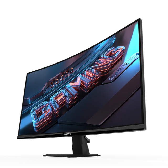 Monitor Gamer Curvo Gigabyte GS27FC LCD 27", 1920x1080 Full HD, FreeSync, 180Hz, HDMI/DisplayPort, Negro