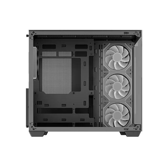 Gabinete DeepCool CG530 4F / Midi-Tower / ATX/Micro-ATX/Mini-ITX / USB 3.0 / Sin Fuente / 4 Ventiladores Instalados / Negro / R-CG530-BKADA4-G-1