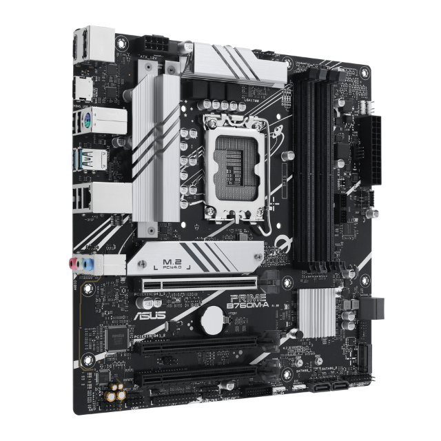 Tarjeta Madre Asus Prime B760M-A CSM /  Intel ® Socket LGA1700 para procesadores Intel ® Core™ de 14.ª , 13.ª y 12.ª generación, Micro-ATX / DDR5