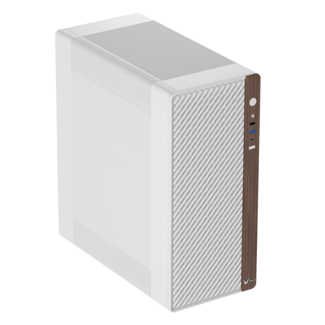 Gabinete Formula Timberline T2 White / Wood Mid At, 3 Air