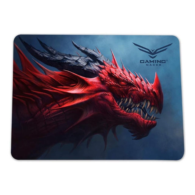 Mouse Pad Gamer Naceb DRAGOX / Antiderrape / Negro / NA-0945