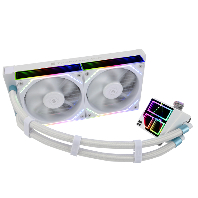 Enfriamiento liquido Thermalright Frozen Infinity 240 /Blanco/ 240mm/ AMD/ Intel