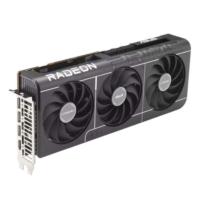 Tarjeta de Video ASUS PRIME RX 9070 XT OC Edition / AMD Radeon / 16GB / 256-bit GDDR6 / PCI Express 5.0 / PRIME-RX9070XT-O16G (SOLO VENTA EN ENSAMBLE)