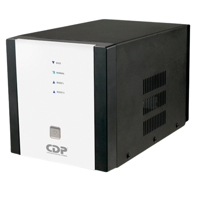 Regulador CDP R-AVR2408 / 1200W / 2400VA / 8 Contactos / R-AVR2408