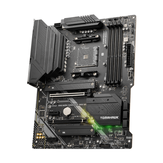 Tarjeta Madre MSI MAG B550 TOMAHAWK MAX WIFI / ATX / AM4 / AMD B550 /Up to 128GB DDR4 / HDMI/DP / MAG B550 TOMAHAWK MAX WIFI