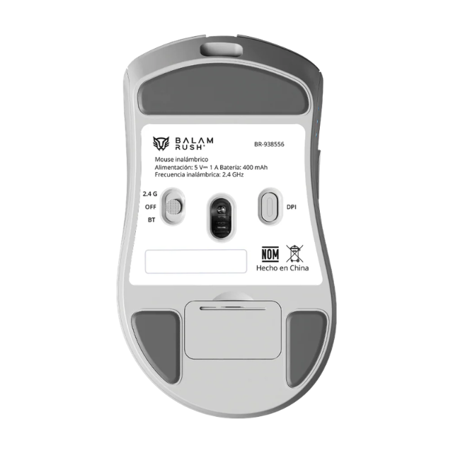 Mouse Gamer Inalámbrico | Drift Perform MG5 /Blanco/ BR-938556