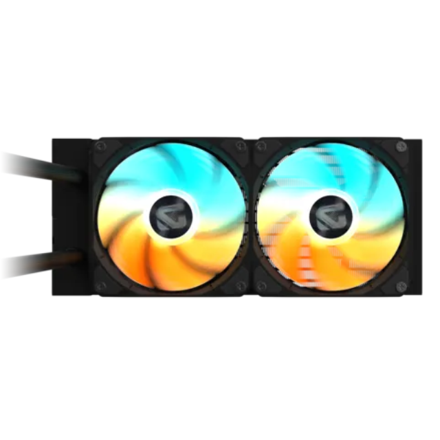 Enfriamiento Líquido Gigabyte GAMING 240 / 240mm / 2x120mm / Hasta 2200RPM / Negro