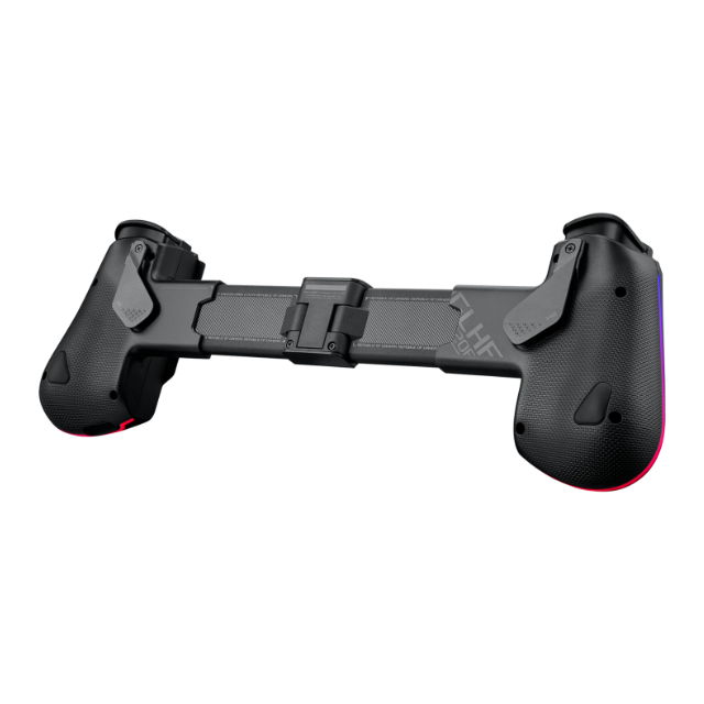 ROG Tessen - Controlador Gaming para móviles Android, diseño plegable, palancas traseras de aluminio programables, ROG Button, interruptores mecánicos, USB-C de 18 vatios y Aura RGB