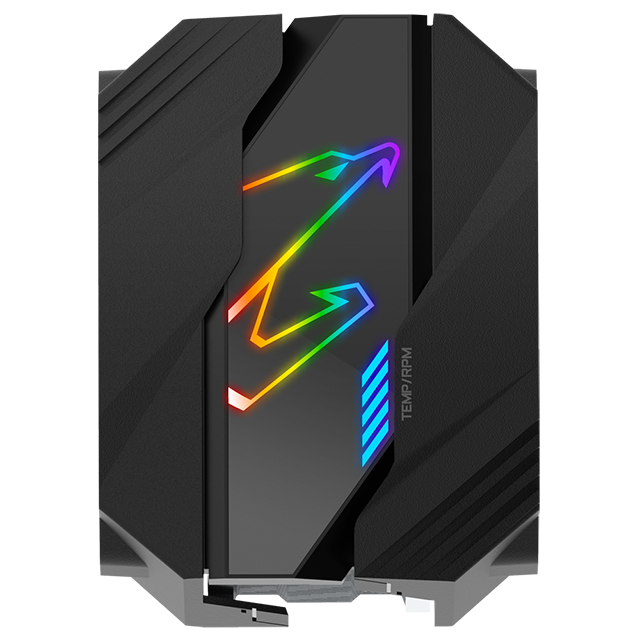 Disipador para CPU Disipador y Ventilador Led RGB para Procesador Aorus ATC800 - 120mm X2 Intel y AMD