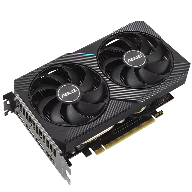 Tarjeta de Video Nvidia GeForce RTX 3060 / 12GB GDDR6 / Asus DUAL OC LHR V2 / DUAL-RTX3060-O12G-V2 