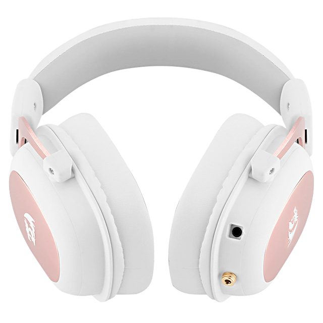 Diadema Gamer Redragon Zeus2 H510 / Blanco /Sonido envolvente 7.1 / Controladores de 2.087 in / Micrófono desmontable / PC / PS4/ PS3 / Xbox One / Series X / Switch/ gamerdays