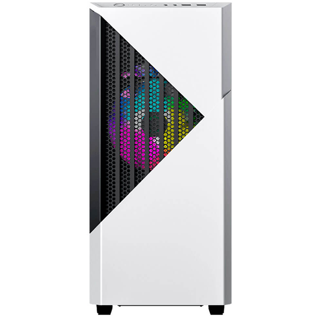 Gabinete Munfrost PANDA PRO WHITE / Cristal templado / ARGB Sync / Tecnología Munfrost COC / Control de ventiladores / E-ATX - ATX - Micro ATX - Mini ITX / 2 Ventiladores ARGB incluido