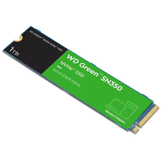 Unidad de estado solido M.2 Nvme WD GREEN SN350 1TB / WDS100T3G0C