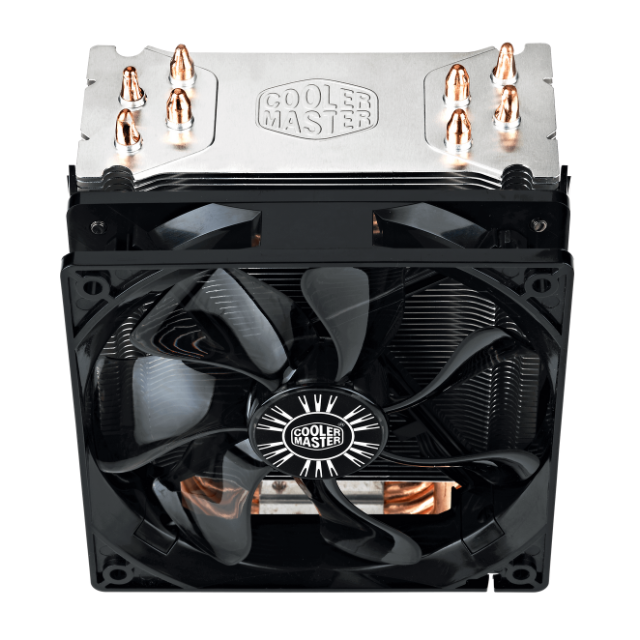 Disipador para CPU Cooler Master Hyper 212 EVO V2 / Negro/Plata / 120mm / 650-1800RPM / RR-2V2E-18PK-R2