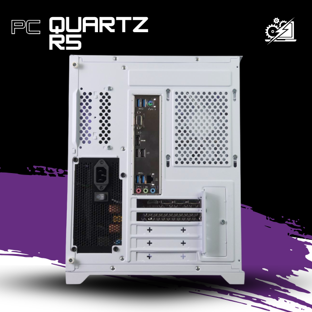 PC QUARTZ R5 / AMD RYZEN 5 5500 / RTX 5050 / 16GB RAM / 1TB SSD NVME / A520M / DISIPADOR DE TORRE / 650W 80+ BRONZE / W11 PRO / PROMOCION