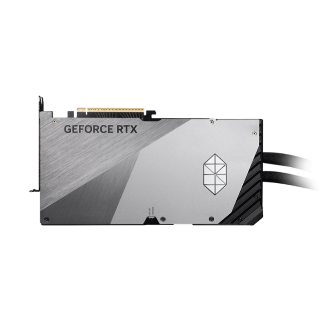 MSI GeForce RTX 5090 32G SUPRIM Liquid SOC — 32 GB GDDR7 (28 Gbps/512 bits), PCIe 5X 16, Boost: 2565 MHz, refrigeración por Agua, HDMI 2.1b, DisplayPort 2.1b