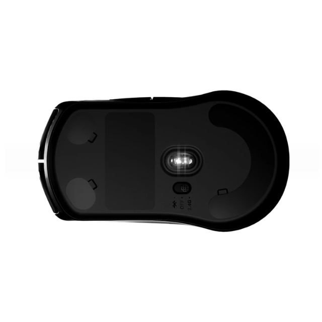SteelSeries Rival 3 - Ratón inalámbrico para Videojuegos (400 Horas de duración de la batería, 2,4 GHz y Bluetooth 5,0-60 Millones de clics, Sensor óptico de Aire TrueMove de 18,000 CPI