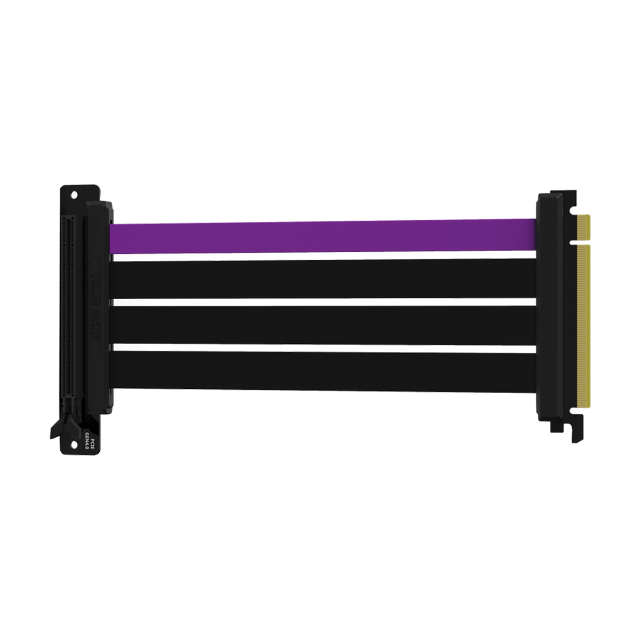 Cable Riser Cooler Master PCI Express 4.0 x16 300mm / MCA-U000C-KPCI40-300 / NEGRO