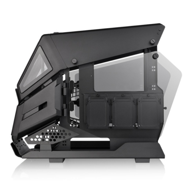 Gabinete Thermaltake AH T200 / Micro Towe / Micro-ATX/Mini-ITX / Cristal Templado / USB 3.0/3.1 / Sin Fuente / Negro / CA-1R4-00S6WN-00