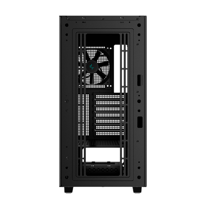 Gabinete DEEPCOOL CH510 MESH DIGITAL / Mini-ITX / Micro-ATX / ATX / E-ATX / Cristal Templado / Incluye 1 ventilador / Pantalla Incorporada para temperaturas GPU y CPU