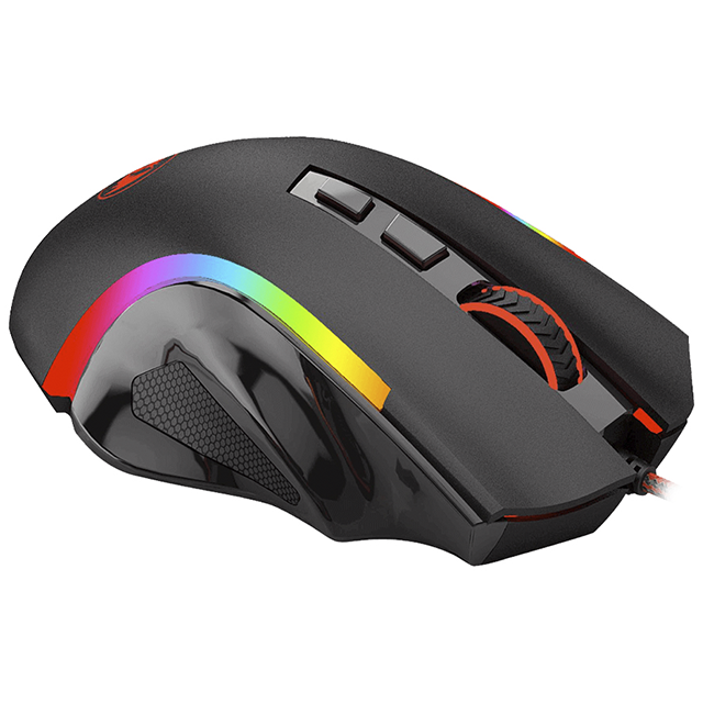 Mouse Gamer REDRAGON M607 GRIFFIN/ RGB / Optico / USB / 7200DPI