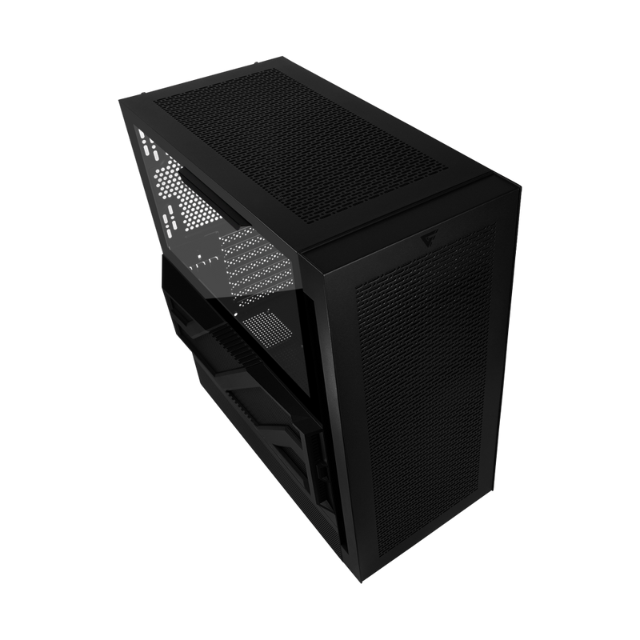 Gabinete Gamer Game Factor CSG800 Black / Atx / Cristal Templado / Filtro Para Polvo / Usb 3.0 / Negro / CSG800