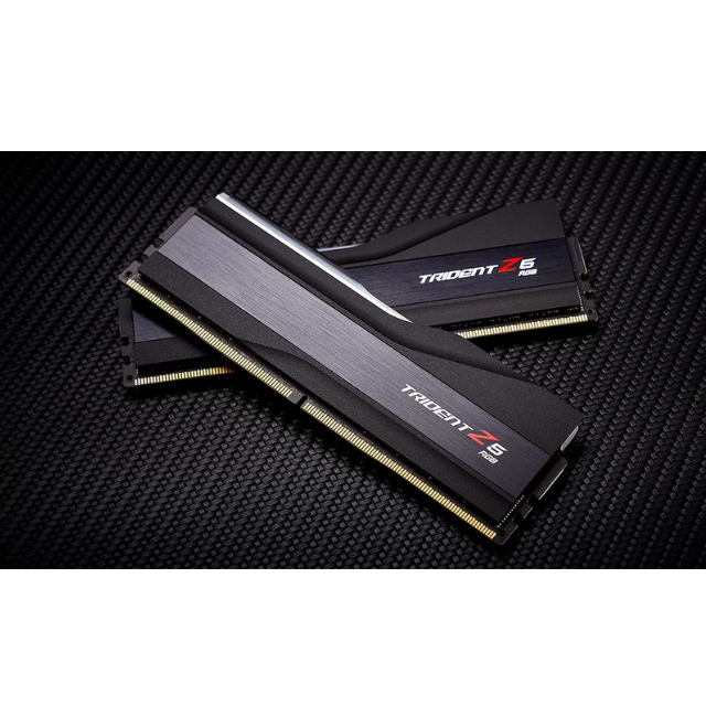 Memoria RAM 32GB DDR5 GSkill Trident Z5 RGB 6000Mhz Negras / Kit 2x16GB / F5-6000J4040F16GX2-TZ5RK