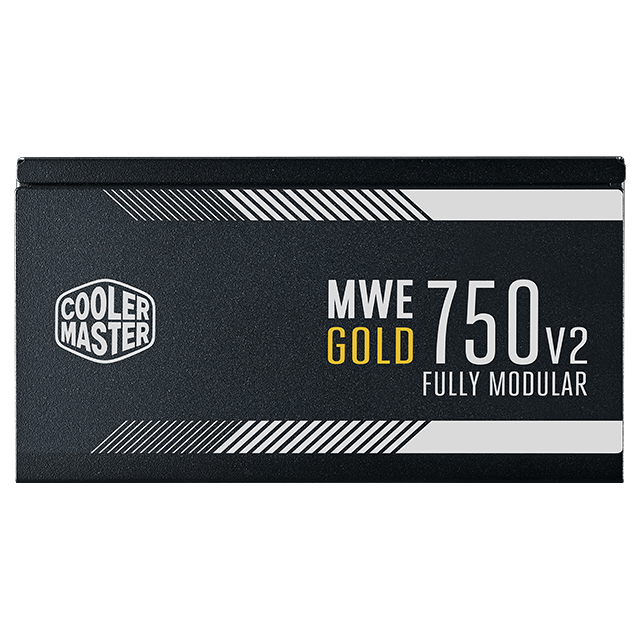 Fuente de Poder Cooler Master MWE GOLD 750 V2 80 PLUS Gold / 24-pines ATX / 120mm / 750W