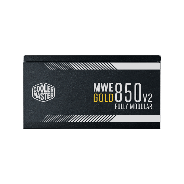 Fuente de Poder Cooler Master MWE GOLD 850 V2 FULL MODULAR 80 PLUS Gold / 24-pines ATX / 120mm / 850W / MPE-8501-AFAAG-U2 