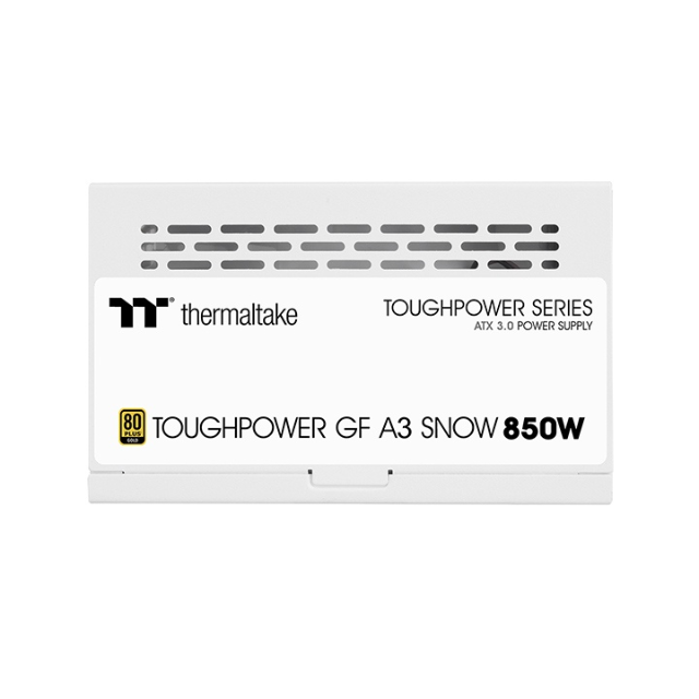 Fuente de poder Thermaltake Toughpower GF3 A3 SNOW / 850W 80+ Gold / Full Modular