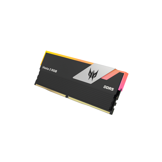 Memoria RAM Acer Vesta II RGB DDR5 / 6800MHz / 32GB (2x16GB) / ECC / CL34 / XMP / BL.9BWWR.378