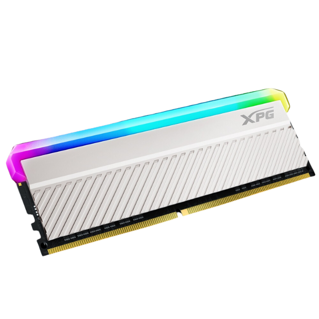 Memoria RAM DDR4 8GB 3200MHz Adata XPG SPECTRIX D45G 1x8GB / RGB / Blanca / AX4U32008G16A-CWHD45G