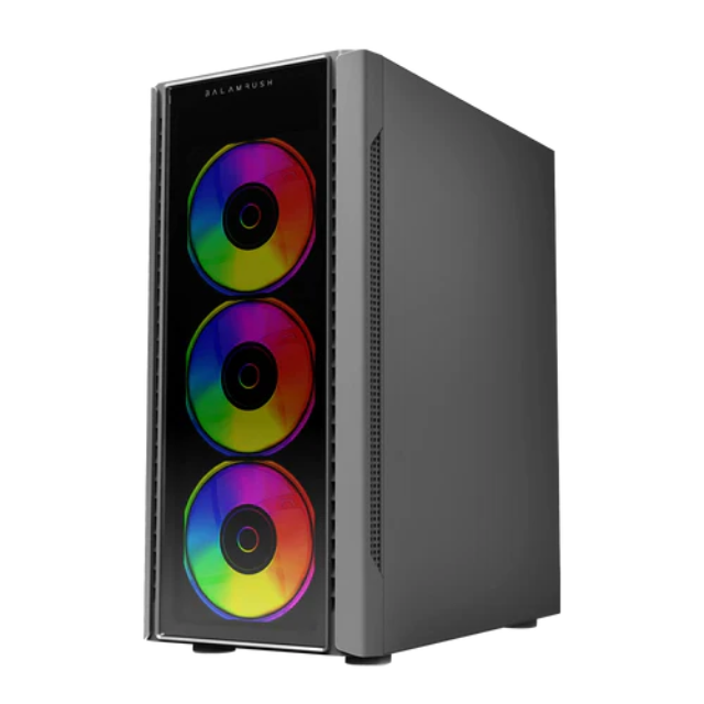 Gabinete Gamer BALAM RUSH Dragonfly II Crystal GM745 / ATX / 4 Fan / Cristal Templado / BR-935968