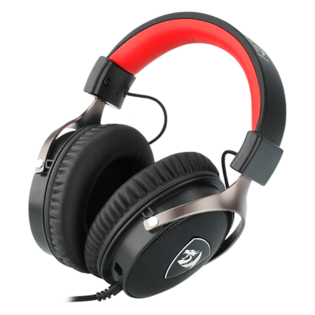 Diadema Gamer Redragon Icon H520, Alámbrico, 7.1 Surround, Estuche protector / USB / 3.5mm / PC / Nintendo Switch / Xbox / PS4