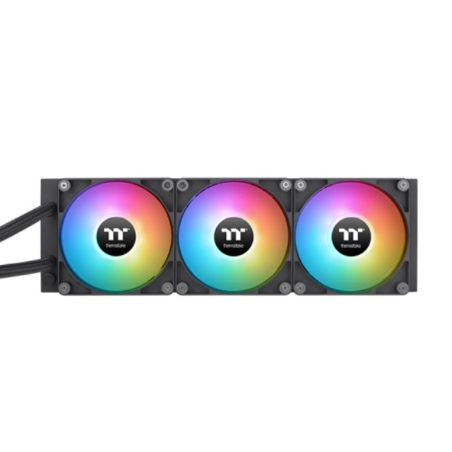 Enfriamiento Líquido Thermaltake TH360 V2 Ultra / ARGB / 3x120mm / 500-2000RPM / CL-W384-PL12SW-A / pantalla LCD de resolución de 480 x 480