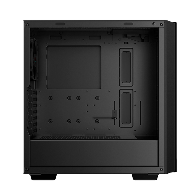 Gabinete DEEPCOOL CH510 MESH DIGITAL / Mini-ITX / Micro-ATX / ATX / E-ATX / Cristal Templado / Incluye 1 ventilador / Pantalla Incorporada para temperaturas GPU y CPU